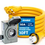 Kohree 10 FT 50 AMP Generator Cord-0