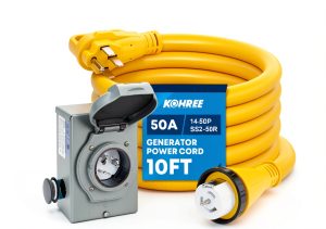 Kohree 10 FT 50 AMP Generator Cord-0