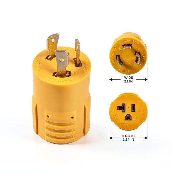 MECMO L5-30P to 5-15R 5-20R Plug Adapter-6