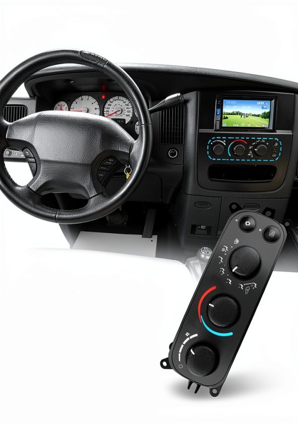 Dunyhludx Climate Control Module Panel Switch-4