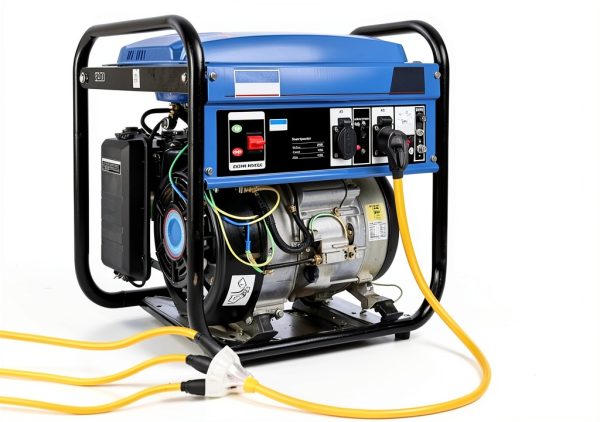 30A RV Generator Adapter Tellegloww Yellow Cord-4