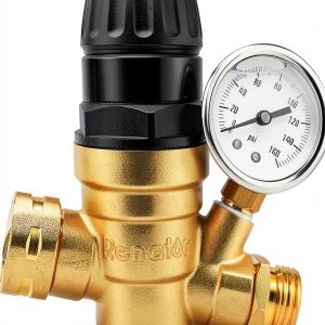Renator Brass RV Water Pressure Regulator-0
