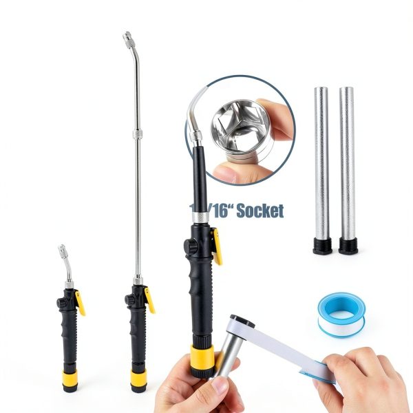 jixsloft RV Water Heater Anode Rod Leak‑Proof Kit for-1