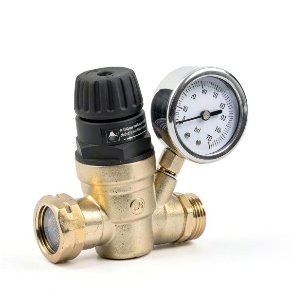 Gickbusus RV Water Pressure Regulator Leadless Brass-2
