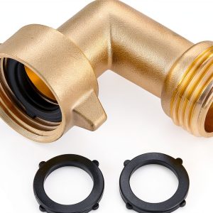 90 Degree Brass Hose Elbow BILAL Swivel Connector-0