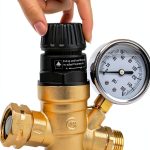 Gickbusus RV Water Pressure Regulator Leadless Brass-0