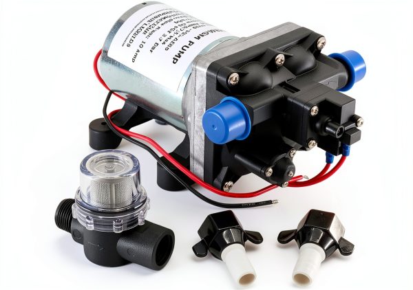 PowerMax RV Water Pump 12V Aluminum 3 GPM-0