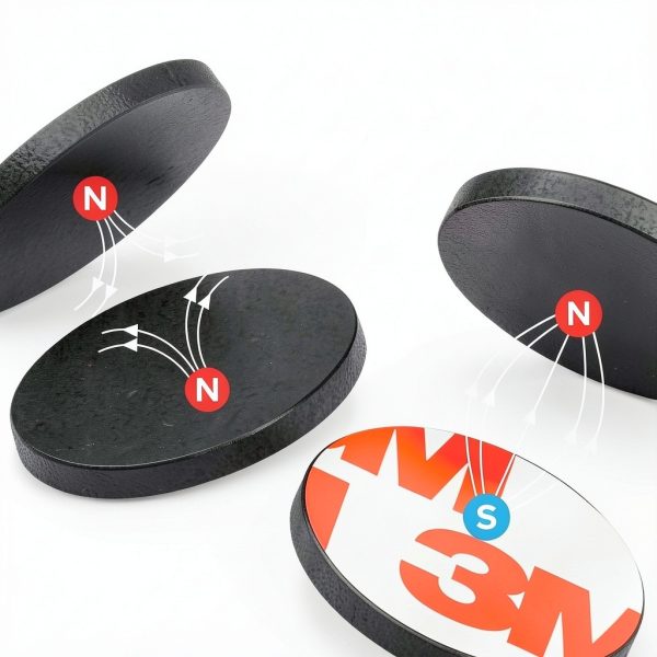 MAGNET Hyper-Sticky Magnets X-bet 0.8" x 0.04" Adhesive Dots 120 pcs-6
