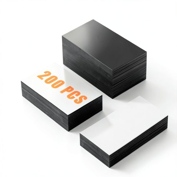 Business Card Magnets tutata 2x3.5in Flexible Magnetic Tape 200 Pack-6