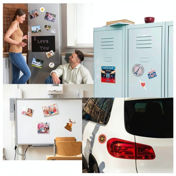 DIYMAG Printable Magnetic Sheets 32Pcs 8.5x11 Inkjet Magnet Paper-7