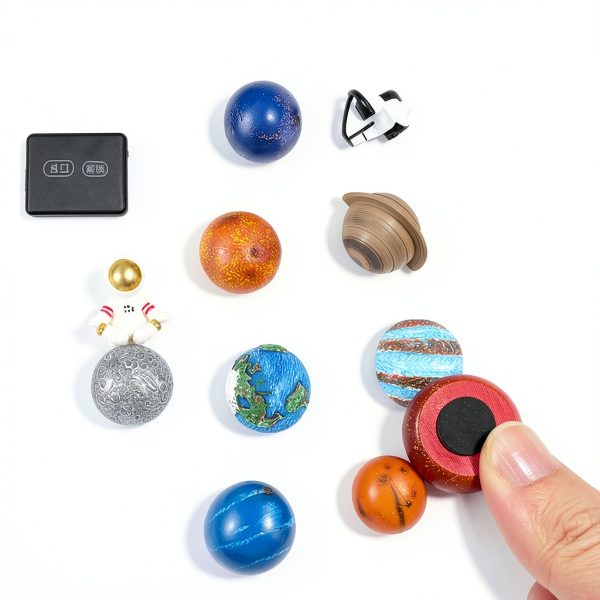 DIYMAG Magnetic Dot 40Pcs Self‑Adhesive Round Magnet Sheet 0.8×0.08in-4