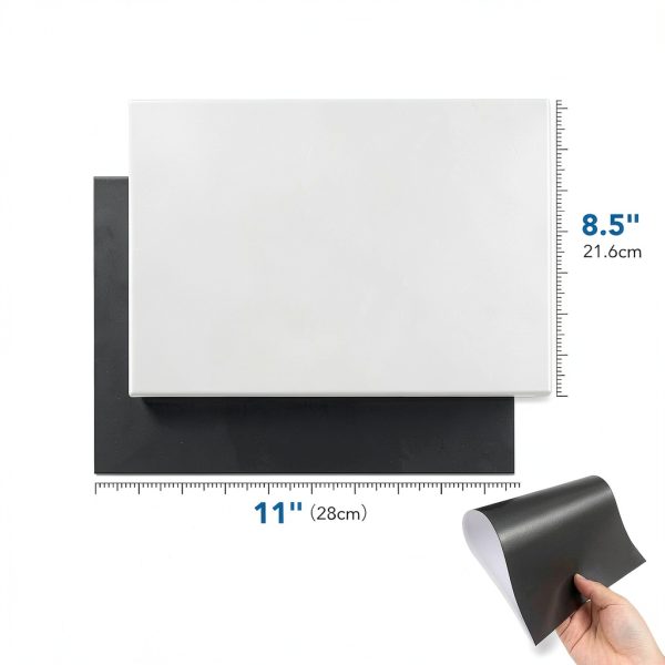 DIYMAG Printable Magnetic Sheets 32Pcs 8.5x11 Inkjet Magnet Paper-2