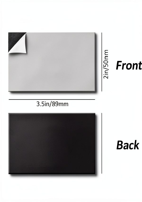 Business Card Magnets tutata 2x3.5in Flexible Magnetic Tape 200 Pack-2