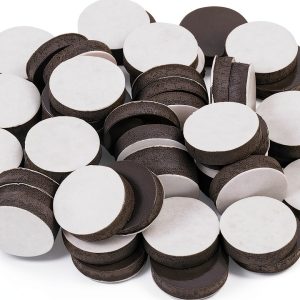 BYKES 3/4 x 3/16 Inch Flexible Self Adhesive Magnets 54 Count Black-0