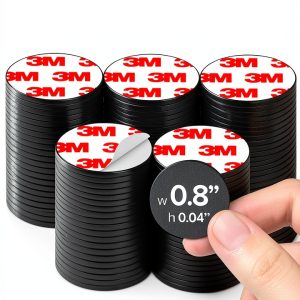 MAGNET Hyper-Sticky Magnets X-bet 0.8" x 0.04" Adhesive Dots 120 pcs-0