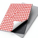 80 Mil Magnetic Sheet with 3M Adhesive Tape STTMGN 8.5x11 2 Pack-0