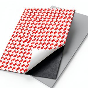 80 Mil Magnetic Sheet with 3M Adhesive Tape STTMGN 8.5x11 2 Pack-0