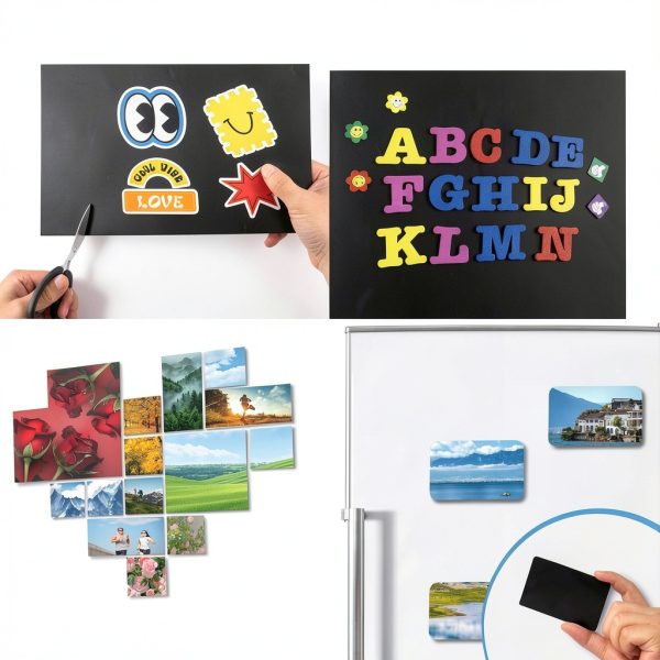 Magnetic Sheets Adhesive Backing TZSTARJIMAG 8.5x11 8pcs 30mil Magnets-5